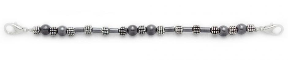Beaded Medical Bracelet Designer Bead Medical Bracelets Playful Hematite 0763