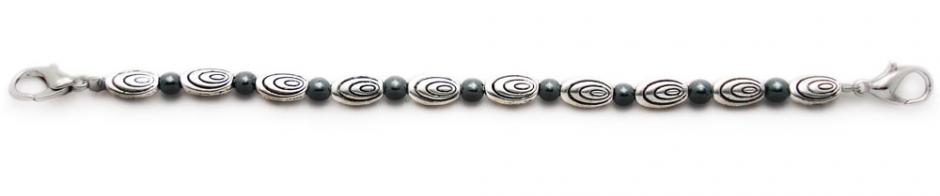Beaded Medical Bracelet Designer Bead Medical Bracelets OMG Ovals 1296