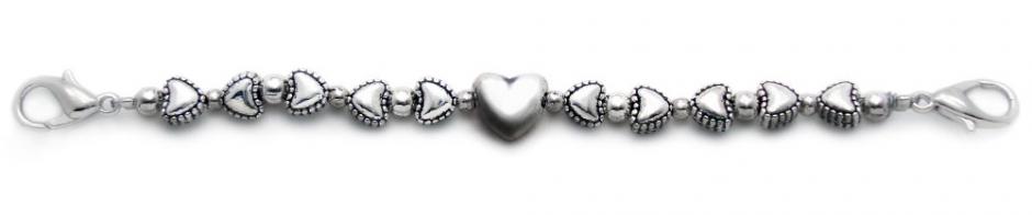 Beaded Medical Bracelet Designer Bead Medical Bracelets Quiet Hearts 1368