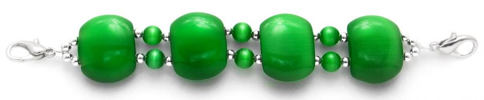 Beaded Medical Bracelet Designer Bead Medical Bracelets Green Eyes 1810