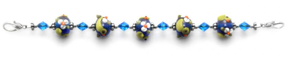 Beaded Medical Bracelet Designer Bead Medical Bracelets Ducks-in-a-Row 9011