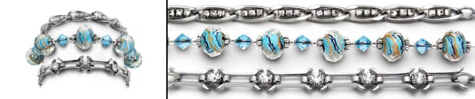 Set of 3 Medical Bracelets Designer Medical Bracelet Set of 3 Sizzle V Tri-Set 1987